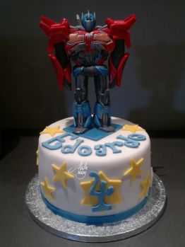 Cake Design Bambini Modelling Transformers