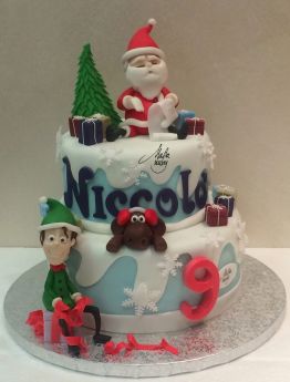 Cake Design Bambini Torta A Piani Natale