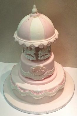 Cake Design Battesimo Torta A Piani