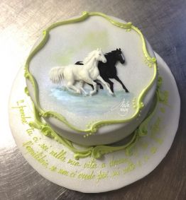 Cake Design Feste Ghiaccia Reale Cavallo