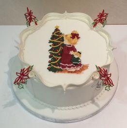 Cake Design Feste Ghiaccia Reale Natale