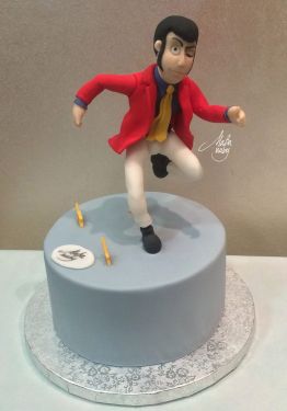 Cake Design Modelling Lupin