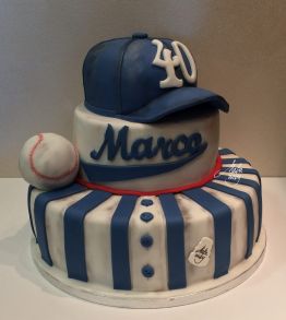 Cake Design Feste Torta A Piani Baseball