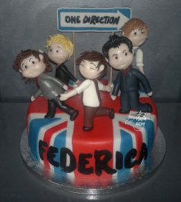 Cake Design Modelling One Direction
