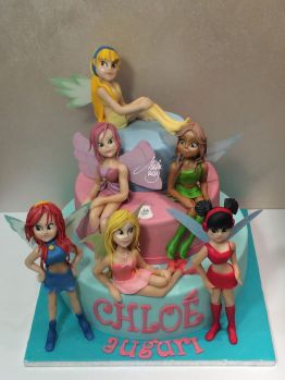 Cake Design Modelling Winx