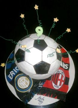 Cake Design Scolpite Pallone