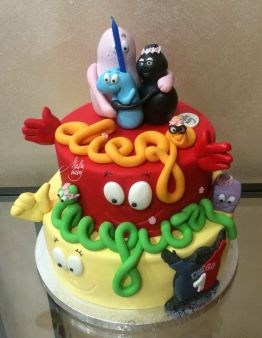 Cake Design Bambini Torta A Piani Barbapapà