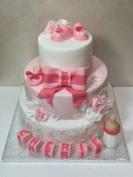 Cake Design Battesimo Torta A Piani