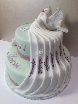 Cake Design Comunione A Piani Ghiaccia