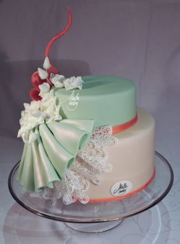 Cake Design Comunione Torta A Piani