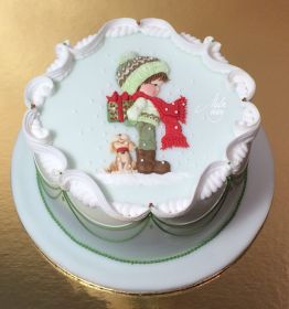 Cake Design Feste Ghiaccia Reale Inverno