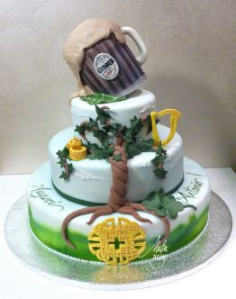 Cake Design Feste Guinnes