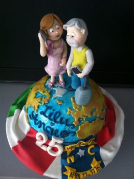 Cake Design Feste Modelling Viaggiatori