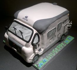 Cake Design Feste Scolpite Camper