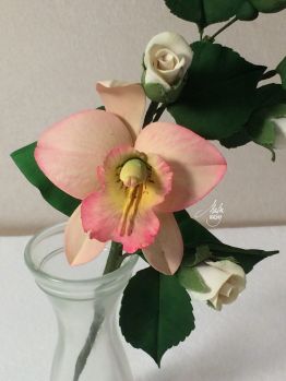 Cake Design Fiori Rose Orchidea