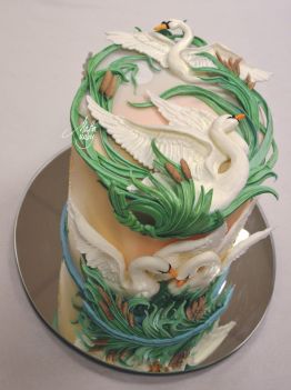 Cake Design Premi Ghiaccia Reale Cigno
